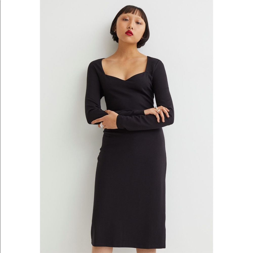 Fitted Black Dress